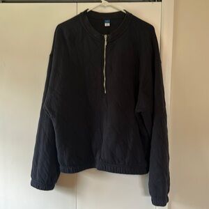 Old Navy quilted navy quarter zip XL Tall